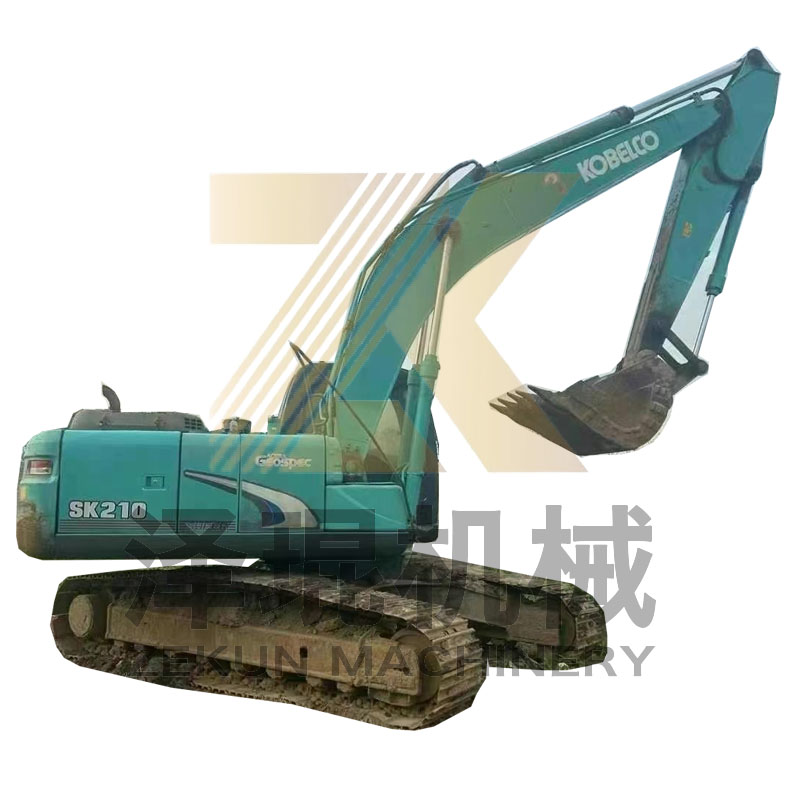 Used Kobelco SK210LC-8 SK210-6E Excavator 1m³ Bucket in Good Condition