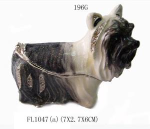 Wholesale Lovely Dog Shape Jewelry Box Small Ring Jewelry Box Factory Price Jewelry Box from china suppliers