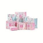Mini Paper Gift Bags With Handles Nylon Matte Finishing Custom Company Logo