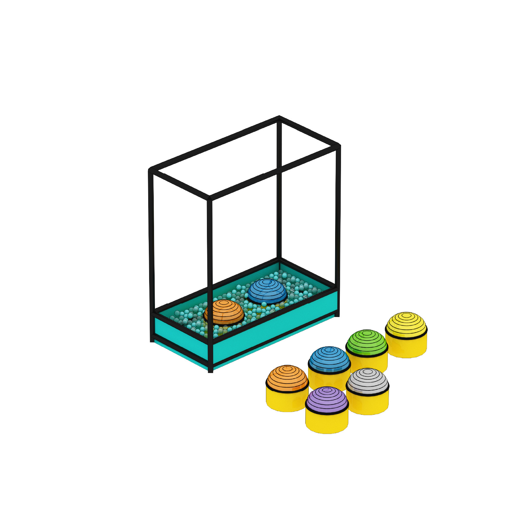 Double Layer Junior Ninja Course Equipment For Indoor Playground