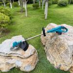 Electric Cordless Portable Grass Trimmer Lithium Battery Brush Cutter Mowing