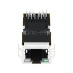 0826-1L1T-57-F Compatible LPJK1014A8NL 10/100 Base-T Tab Up Single Port POE RJ45