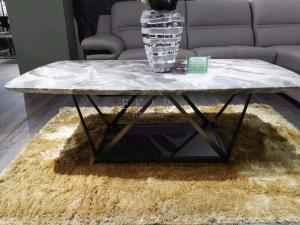 Wholesale Italy Simple Style Modern Designs Rosa Gray Marble Coffee Table ZZ-S1710 from china suppliers