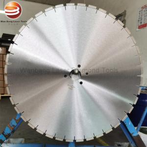 Wholesale 700mm Laser Welded Diamond Road Cutting Blade For Reinforced Concrete Bridge Demolition from china suppliers