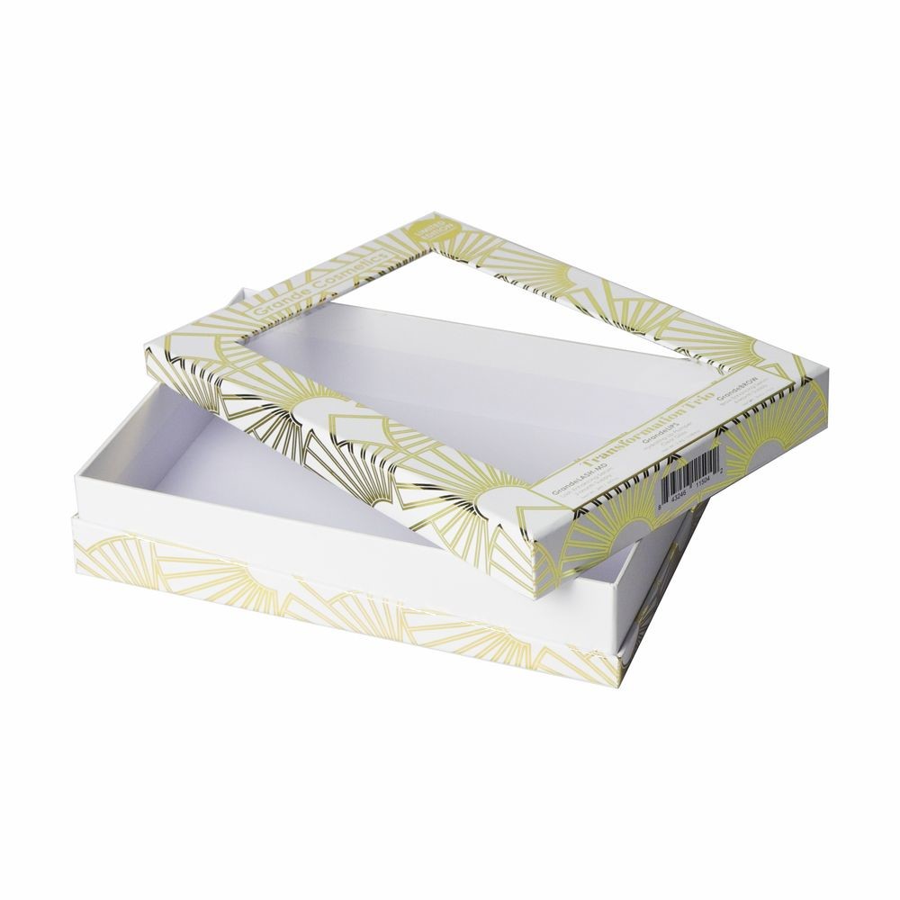 PET Tray 100% Recycled Make Up Gift Boxes With Clear Window