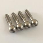 M3 Custom Titanium Race Parts Alloy Ball Round Head Of Bolts For RC Kart
