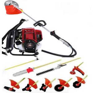 Wholesale China Wholesale GX35 Gasoline 4 Stroke Backpack 10 in 1 Multifunction Grass Brush Cutter Suppiler from china suppliers