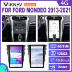 For 2013-2021 Ford Mondeo 13.6Inch Screen Car radio 128G Navigation GPS