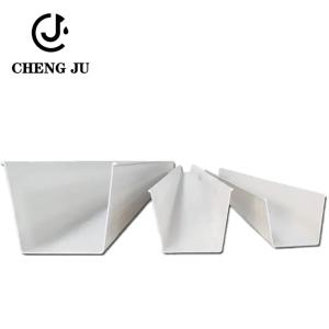 Wholesale PVC Roof Rain Gutter Roofing Building Material Synthetic Plastic Rain Gutter from china suppliers