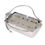 Alnico 5 Humbucker Chrome Metal Pickup Double Coil 12~13kΩ for LP Guitar Bridge