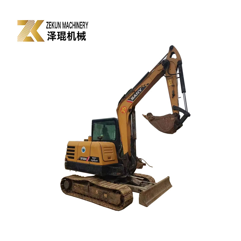 5.5 Ton SANY SY55C Used Hydraulic Crawler Excavator for sale