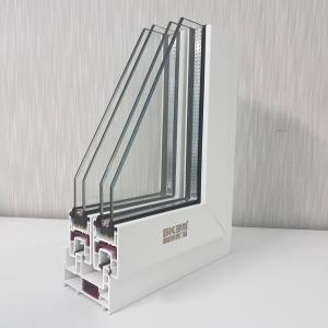 Wholesale GKBM 88 Extrusion UPVC Profiles For Sliding Window White from china suppliers