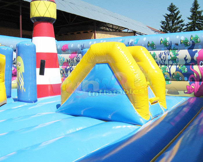 5x4.5x4.5 meter Children Inflatable Bounce Houses For Backyard