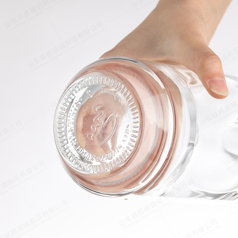 350ml 500ml 750ml Glass Bottle With Stopper Screw Cap Healthy Lead Free Material