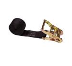 50mm Black 5 Ton 2 Inch Ratchet Tie Down Straps
