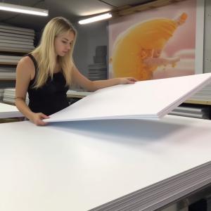Wholesale 3mm 4x8 Corrugated Plastic Sheets 500gsm Weather Resistant from china suppliers