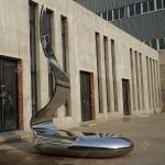Mirror Polish Stainless Steel Furniture, Contempoary Art Sofa Setting