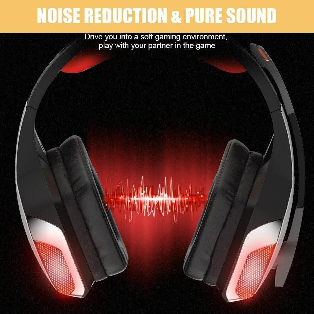 3.5MM PS4 2.2kohm HUNTERSPIDER V4 Headset Gaming