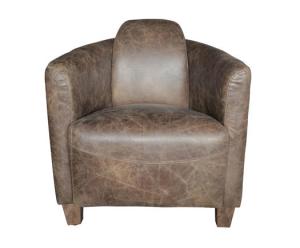 Wholesale Rustic Lodge Upholstered Armchair Full Leather Tomcat Chair from china suppliers