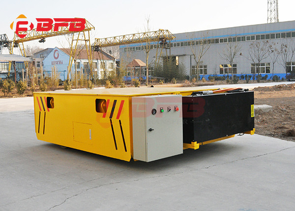 Intelligent Charger Trackless 50 Ton Transfer Car Carrying 50 T Valves
