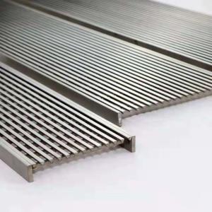 Wholesale Ss316 Grating Stainless Channel Compact Drainage Trench from china suppliers