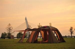 Wholesale Large tent for family with 6-12 person----go camping with a bigger tent! from china suppliers