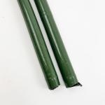20cm Painted Raw Bamboo Poles Stakes Rods Green Decoration