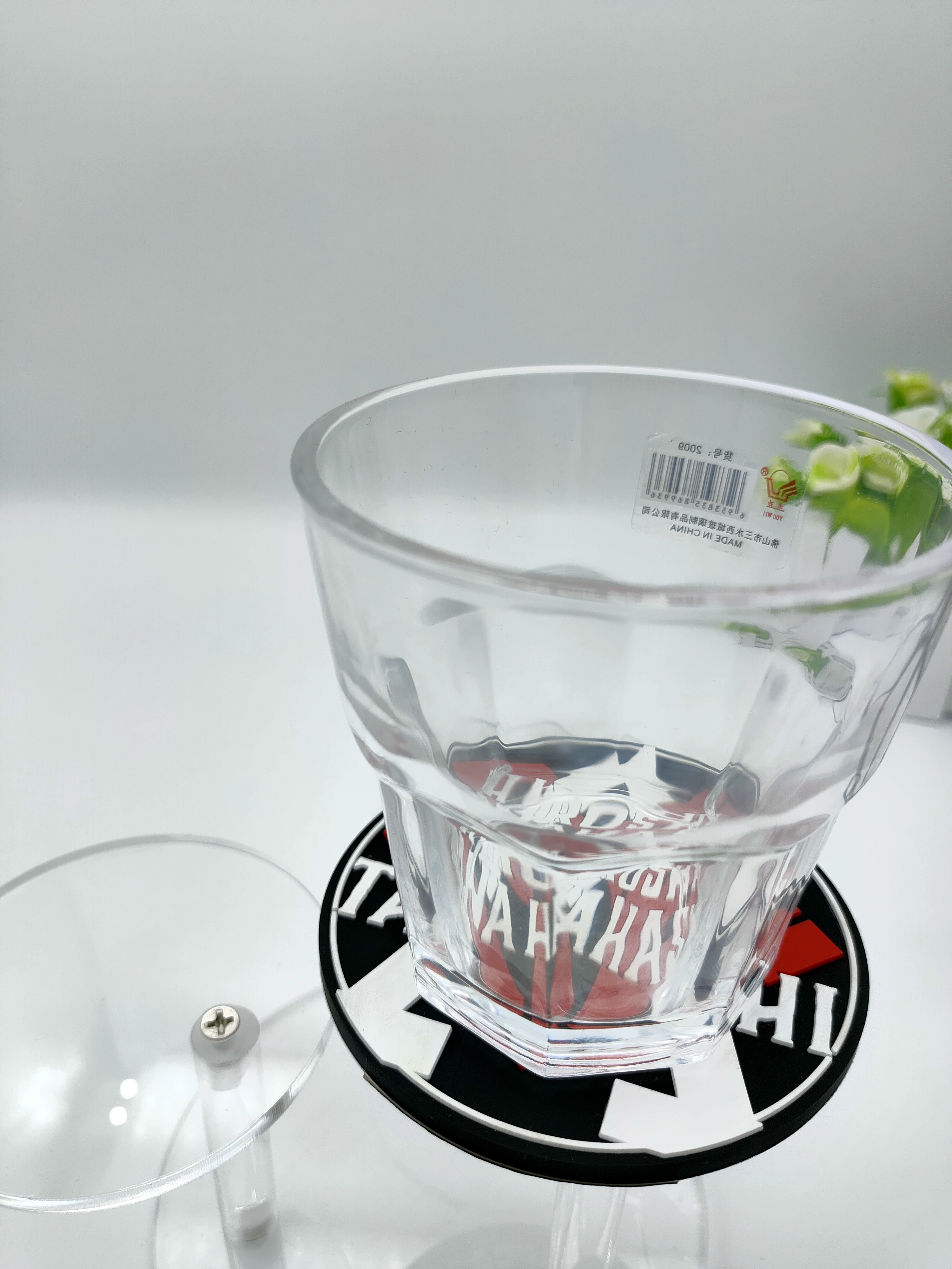 Nonslip Soft PVC Coaster , Elegant Drinks Mats Coasters ODM Available
