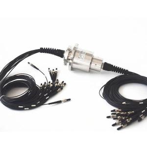 Wholesale Multi Channel Rotary Fiber Optic Slip Ring 850nm 1550Nm Stainless Steel Housing from china suppliers