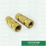 Customized Designs CPVC Fittings PVC Fittings Brass Inserts Brass Color Female