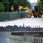 High Tensile Military Hesco Barriers Galvanized Mil 1 1.37m High
