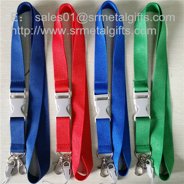 Dye  coloured id badge lanyards