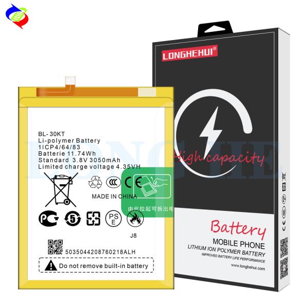 Stock BL-30KT 3050mAh Battery for Tecno J8 Mobile Phone RECHARGABLE and Long