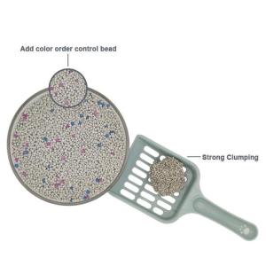 Wholesale Strong Clumping Cat Litter Sand Easy Clean Kitty Litter Sand from china suppliers