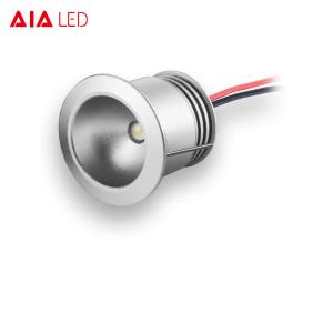 Wholesale 12V 1W mini cabinet light led showcase light outdoor waterproof IP65 LED dwonlight for furniture used from china suppliers