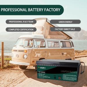 Wholesale Environmentally Friendly LFP 100ah 200ah 12V Lithium Battery Pack Lifepo4 from china suppliers