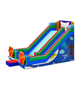 Wholesale Children Fun Park Inflatable Cat Theme Slide For Rentals from china suppliers
