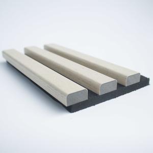 Wholesale Corridors Office Acoustic Slat Wall Panel , Soundproof Acoustic Wood Slat Walls from china suppliers
