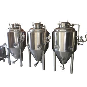 Wholesale GHO 100L Home Brewery Stainless Steel Jacketed Conical Beer Fermenter Tank with 100 KG from china suppliers