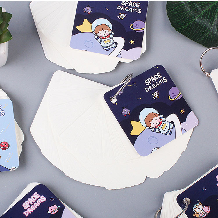 Creative Cartoon Astronaut Cute Kawaii Memo Pad Self-Adhesive Sticky Paper for Office
