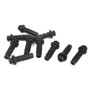 Wholesale OEM Rubber Strain Relief Cord Boot Protector 10mm 16mm OD for Aviation Plug from china suppliers