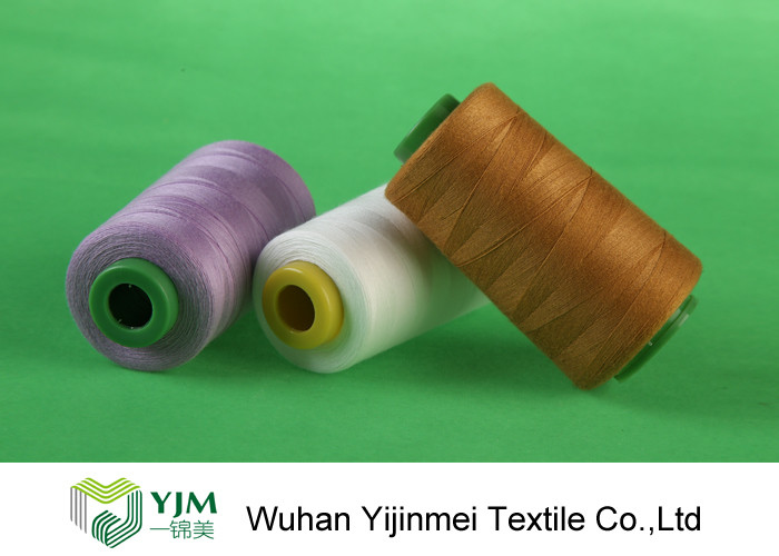 100% Polyester Dope Dyed Dty Filament Yarn , Ring Spun Multi Colored Sewing Thread