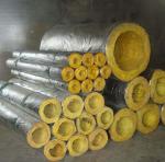 Smoke Proof Microfiber Veneer Glass Wool Tube Refractory Heat Insulation