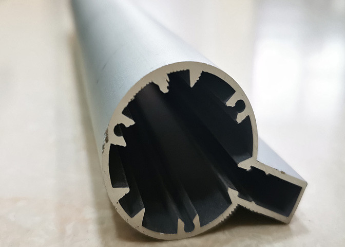 6063 T5 Extrusion Aluminium Profiles Curtain Track Rods Noiseless