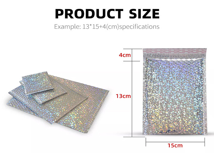 Shockproof Quadrate Laser Padded Shipping Envelopes Bubble Self Adhesive Express