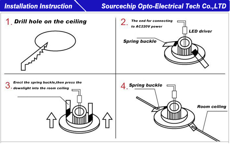 LED Grille Down light factory direct - new LED Grille Down light