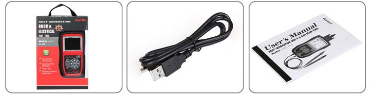Original Autel AutoLink AL439 OBDIICAN and Electrical Test Tool