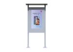 Portable Waterproof Lcd Screen 4K Outdoor Display Floor Standing Digital Signage