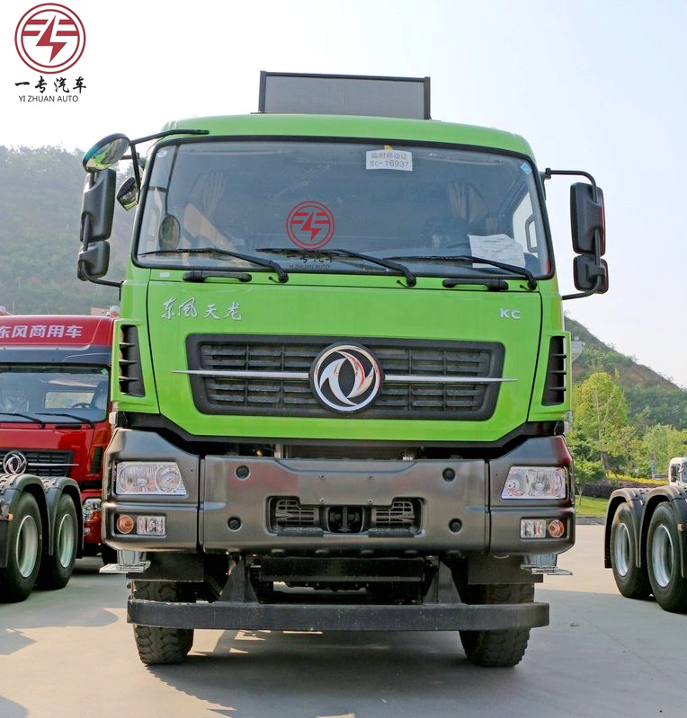 21T U-Shaped Cargo Box 6x4 Muck Ore Tipper Truck Dongfeng With Cummins Engine