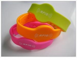 Wholesale TOPAZ512 chip silicone wristbands / NFC large-capacity chip silicone wristbands from china suppliers